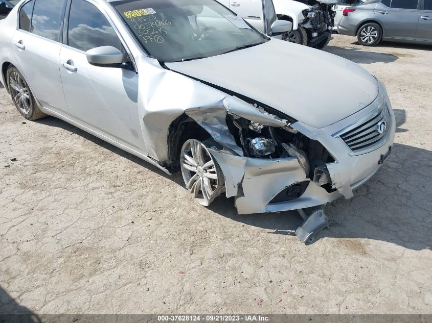 2013 INFINITI G37 JOURNEY JN1CV6AP6DM305615
