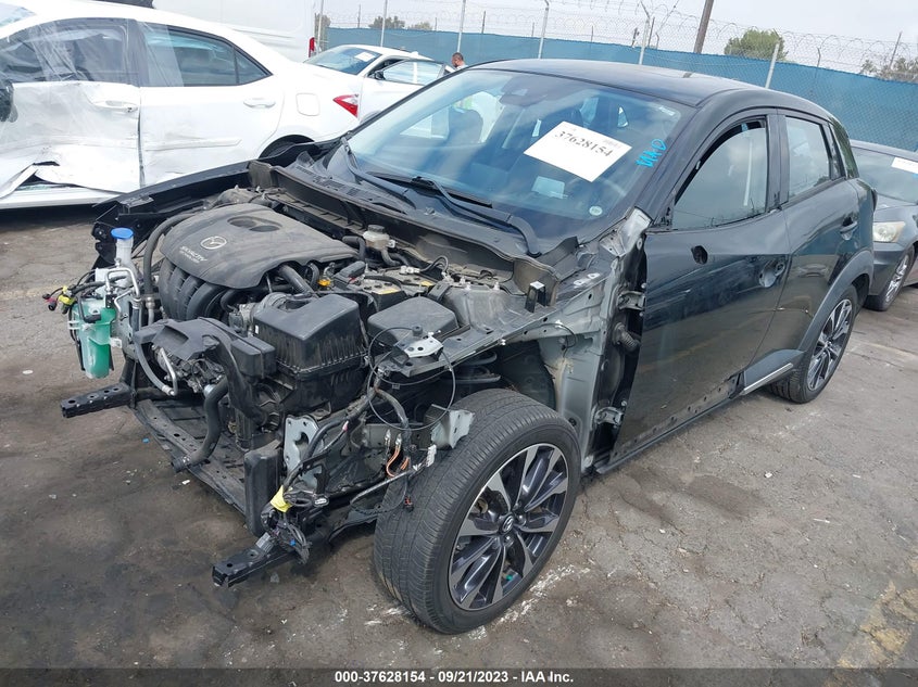 VIN JM1DKDD72K0434403 2019 MAZDA CX-3 GRAND TOURING