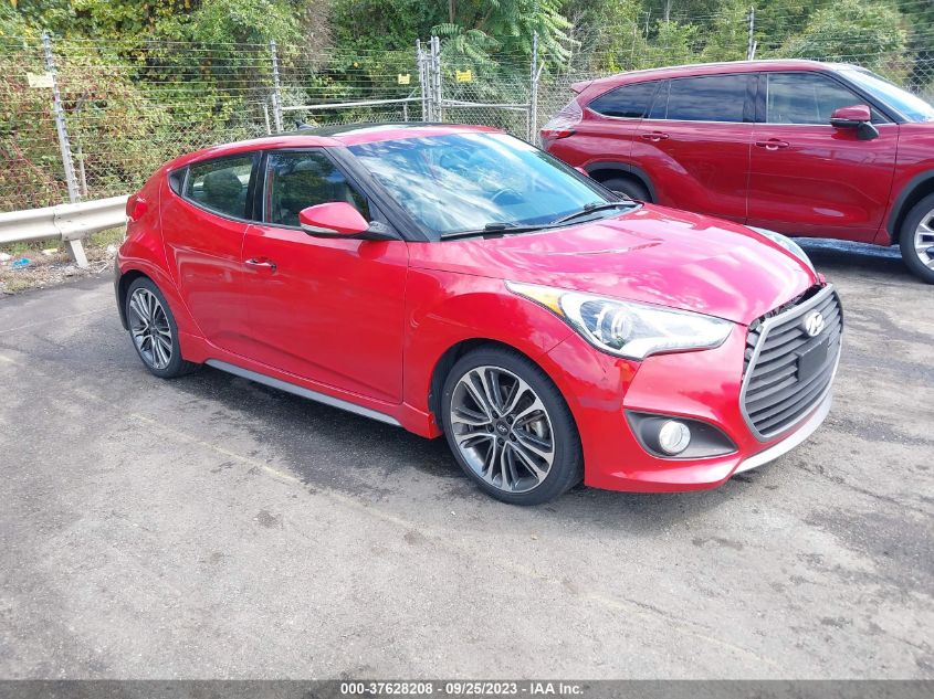 2016 HYUNDAI VELOSTER TURBO - KMHTC6AE9GU292246