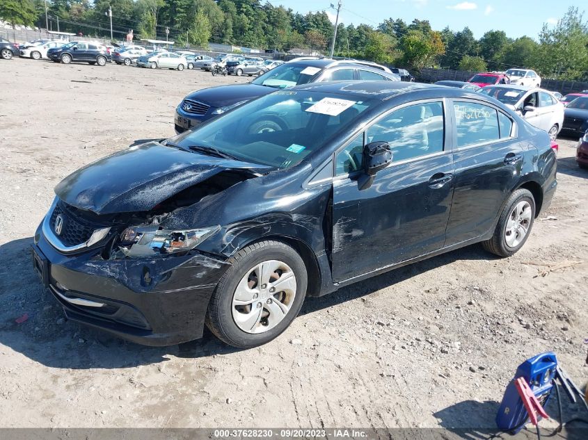 2013 HONDA CIVIC SDN LX - 2HGFB2F52DH533358