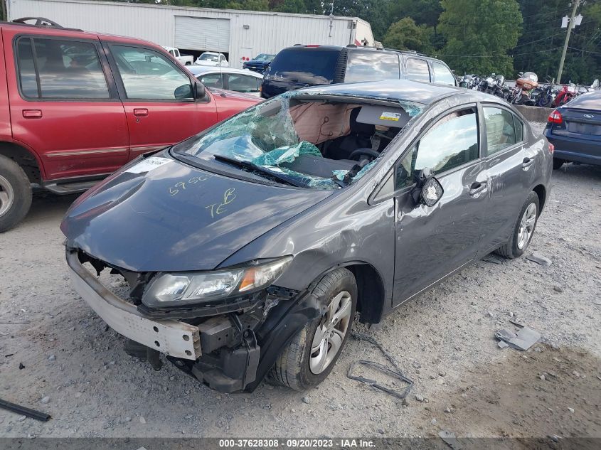 2013 HONDA CIVIC SDN LX - 2HGFB2F53DH595674
