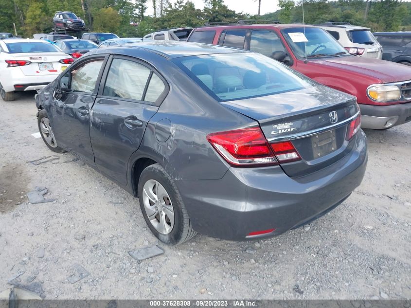 2013 HONDA CIVIC SDN LX - 2HGFB2F53DH595674