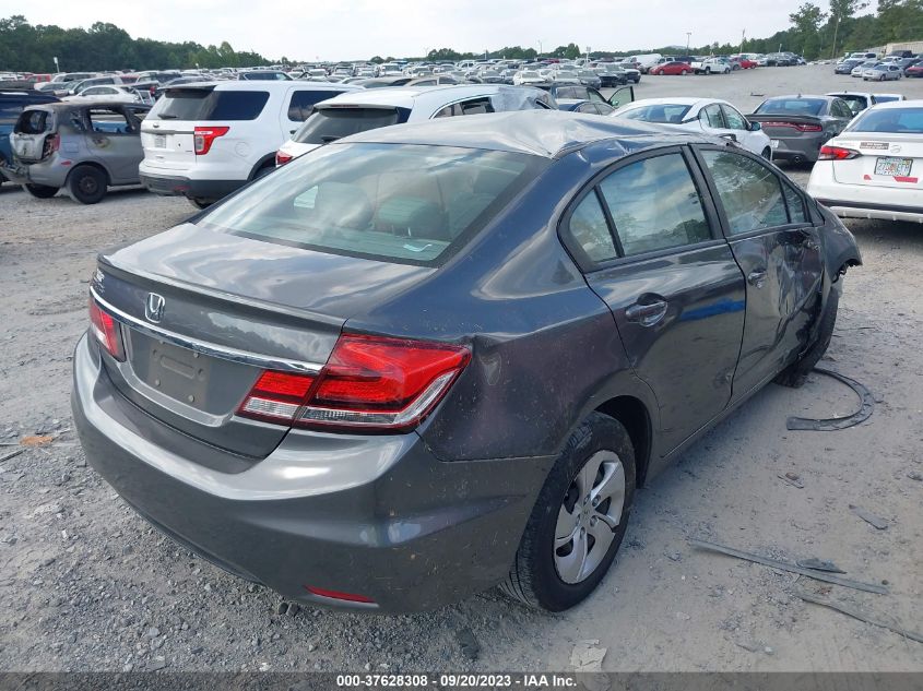 2013 HONDA CIVIC SDN LX - 2HGFB2F53DH595674