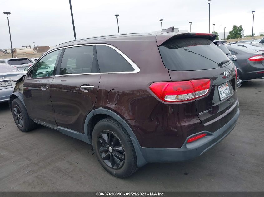 2016 KIA SORENTO LX - 5XYPG4A5XGG080620