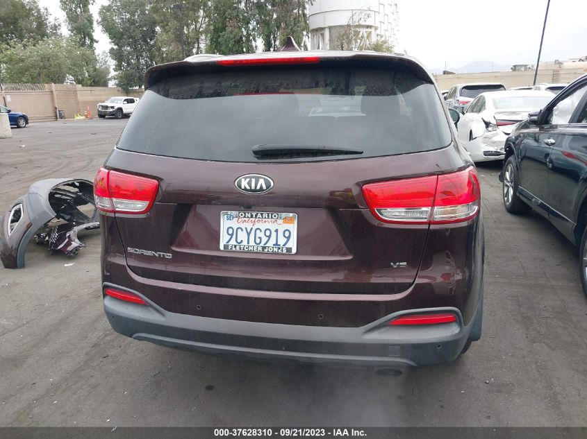 2016 KIA SORENTO LX - 5XYPG4A5XGG080620