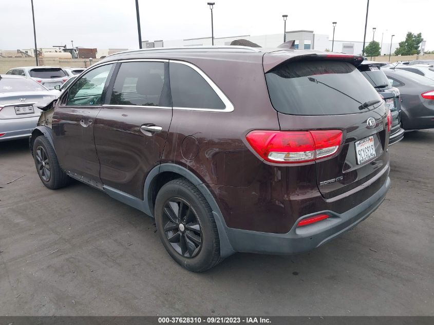 2016 KIA SORENTO LX - 5XYPG4A5XGG080620