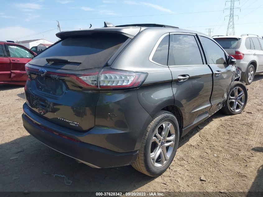 2FMPK4K93HBB47317 2017 FORD EDGE, photo no. 4