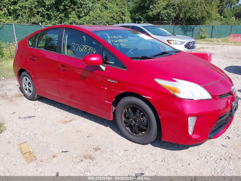 2013 TOYOTA PRIUS ONE/TWO/THREE/FOUR/FIVE - JTDKN3DU2D1649128