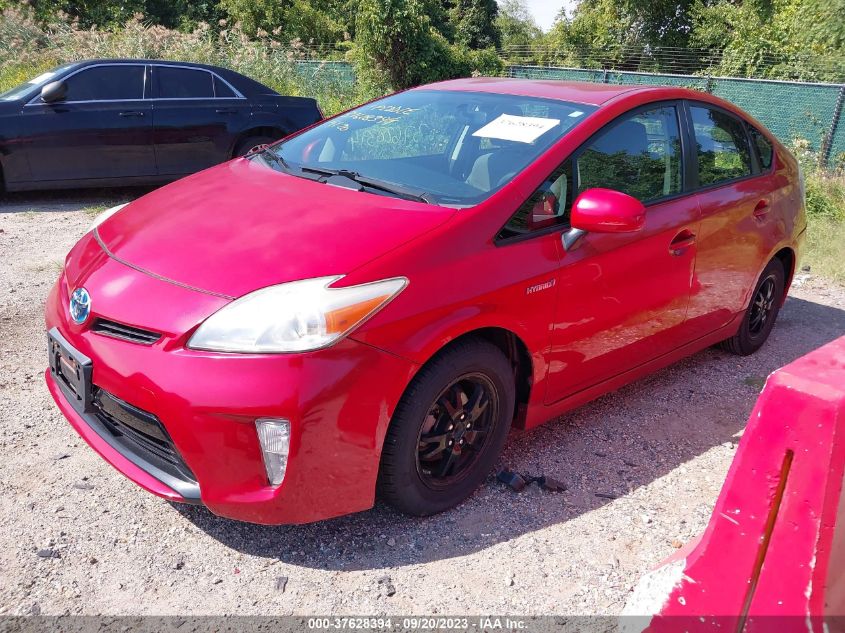 2013 TOYOTA PRIUS ONE/TWO/THREE/FOUR/FIVE - JTDKN3DU2D1649128