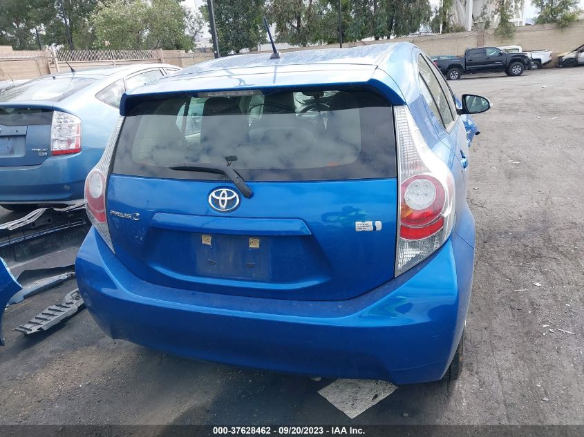 2014 TOYOTA PRIUS C ONE/THREE/TWO/FOUR - JTDKDTB39E1562955