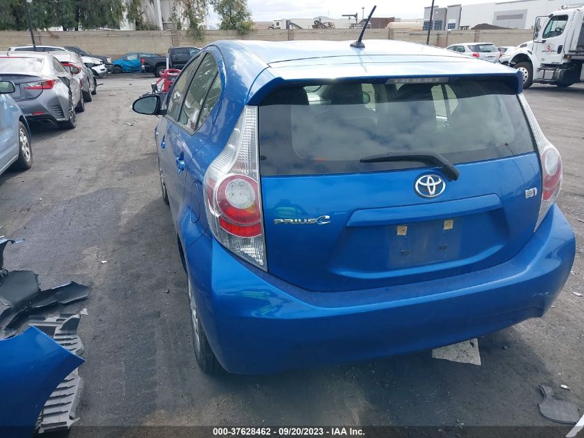 2014 TOYOTA PRIUS C ONE/THREE/TWO/FOUR - JTDKDTB39E1562955