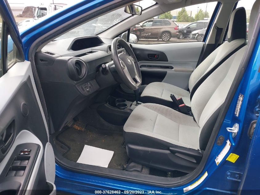 2014 TOYOTA PRIUS C ONE/THREE/TWO/FOUR - JTDKDTB39E1562955