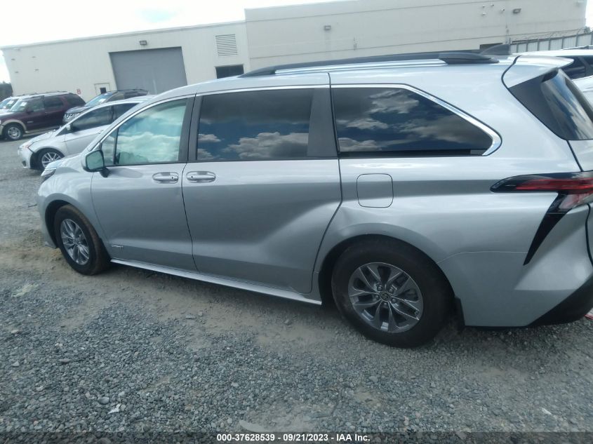 5TDKRKEC6MS036498 2021 TOYOTA SIENNA, photo no. 14