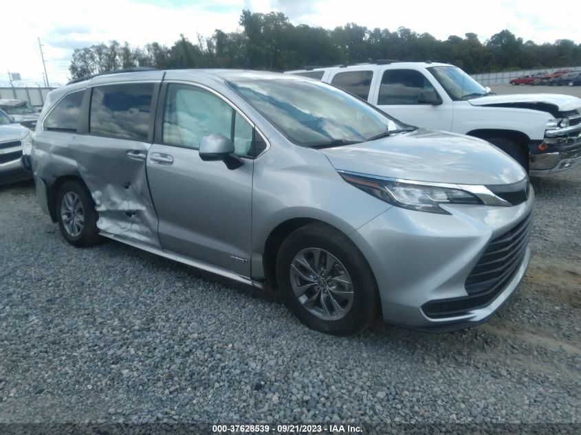 5TDKRKEC6MS036498 2021 TOYOTA SIENNA, photo no. 1