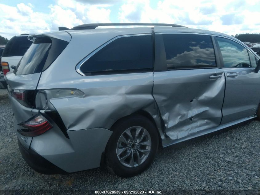 5TDKRKEC6MS036498 2021 TOYOTA SIENNA, photo no. 6