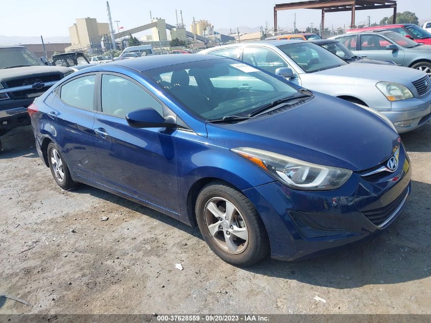 2015 HYUNDAI ELANTRA SE/SPORT/LIMITED - 5NPDH4AE8FH652114