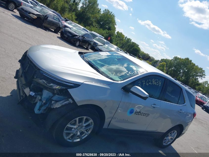 2022 CHEVROLET EQUINOX LT - 3GNAXTEV9NL224617