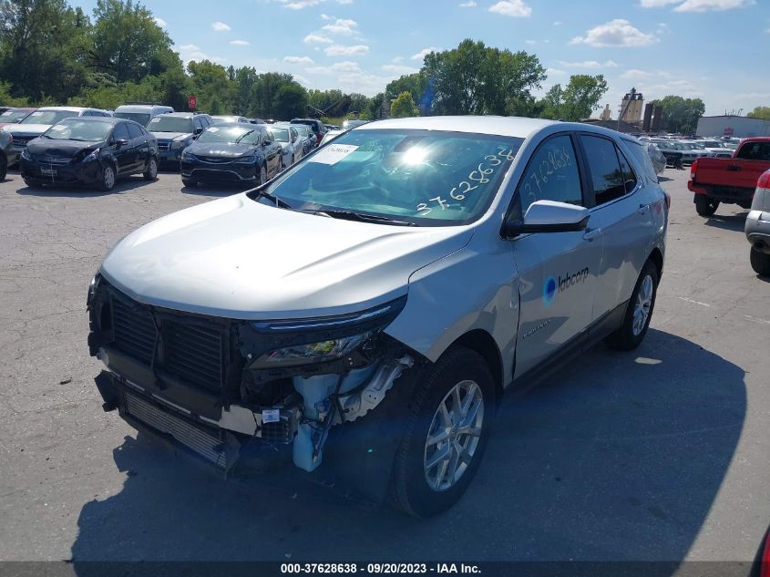 2022 CHEVROLET EQUINOX LT - 3GNAXTEV9NL224617