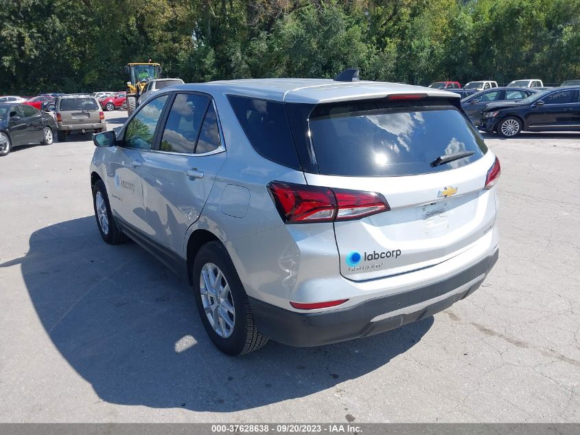 2022 CHEVROLET EQUINOX LT - 3GNAXTEV9NL224617