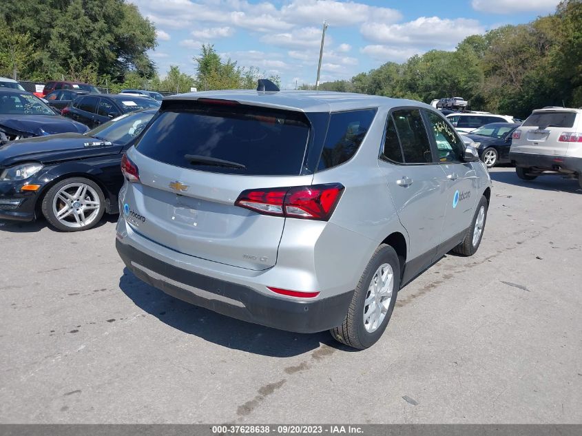 2022 CHEVROLET EQUINOX LT - 3GNAXTEV9NL224617