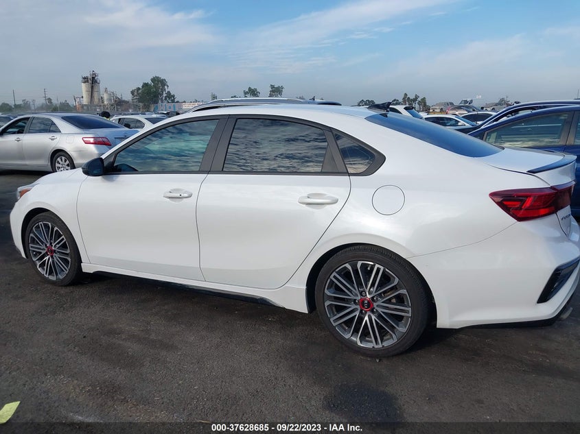 VIN 3KPF44AC8ME412890 2021 KIA FORTE GT