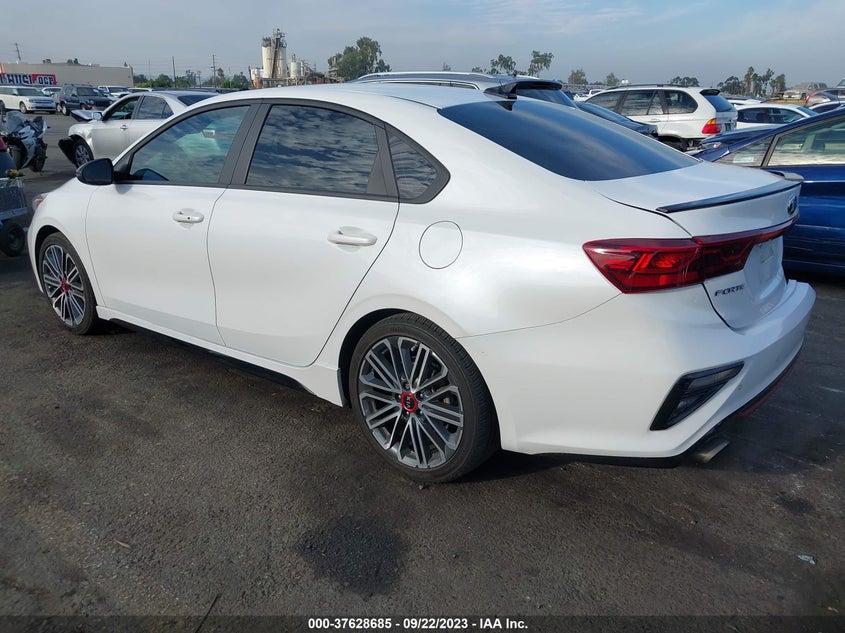 VIN 3KPF44AC8ME412890 2021 KIA FORTE GT