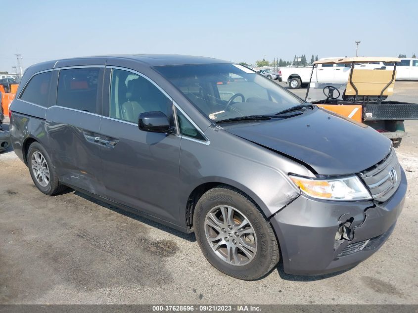2013 HONDA ODYSSEY EX-L - 5FNRL5H66DB018160