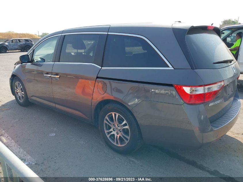2013 HONDA ODYSSEY EX-L - 5FNRL5H66DB018160