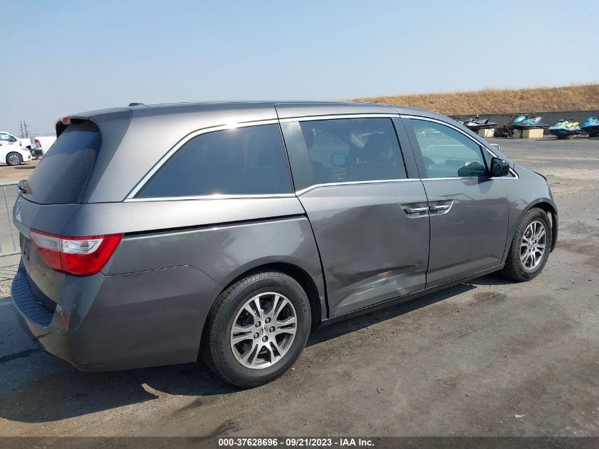 2013 HONDA ODYSSEY EX-L - 5FNRL5H66DB018160