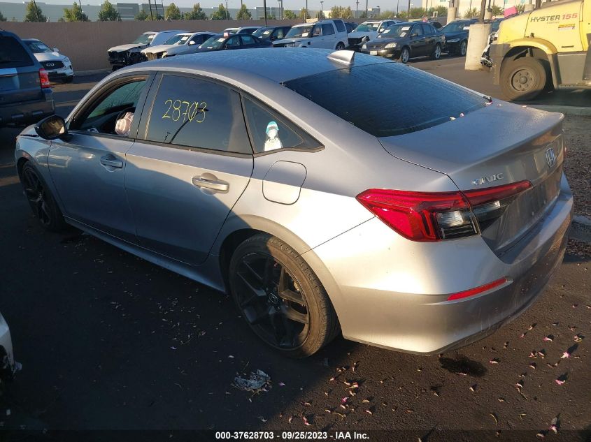 2022 HONDA CIVIC SPORT - 2HGFE2F57NH533199