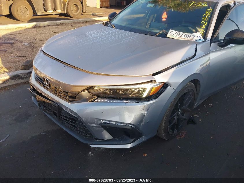 2022 HONDA CIVIC SPORT - 2HGFE2F57NH533199