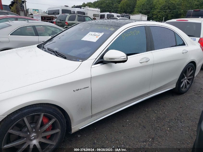 2015 MERCEDES-BENZ S-CLASS S 63 AMG WDDUG7JB1FA099894