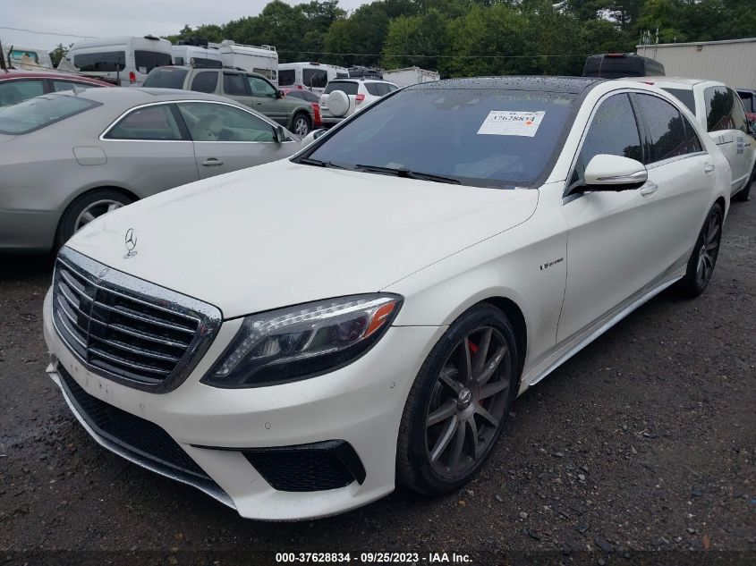 2015 MERCEDES-BENZ S-CLASS S 63 AMG WDDUG7JB1FA099894
