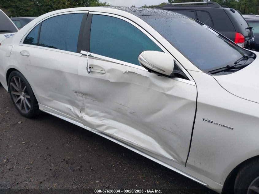 2015 MERCEDES-BENZ S-CLASS S 63 AMG WDDUG7JB1FA099894