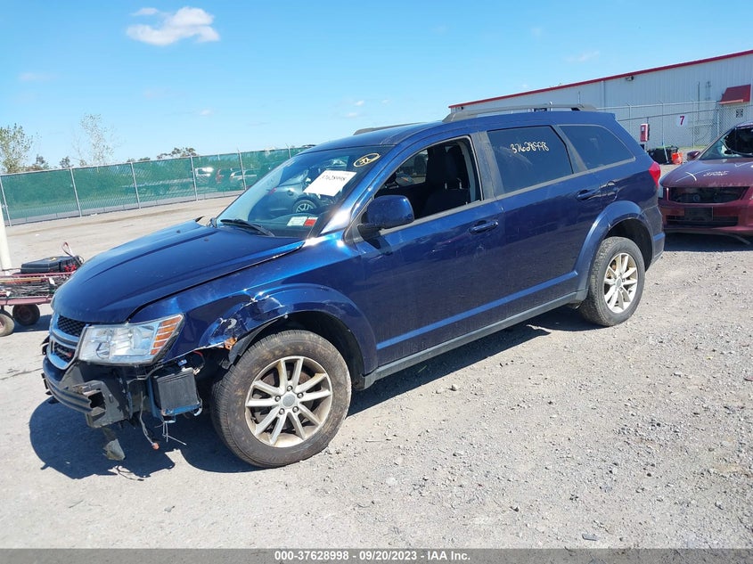 VIN 3C4PDDBG4HT540907 2017 DODGE JOURNEY SXT