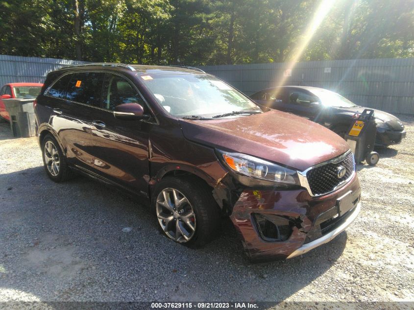 2018 KIA SORENTO SX V6 - 5XYPKDA57JG423096