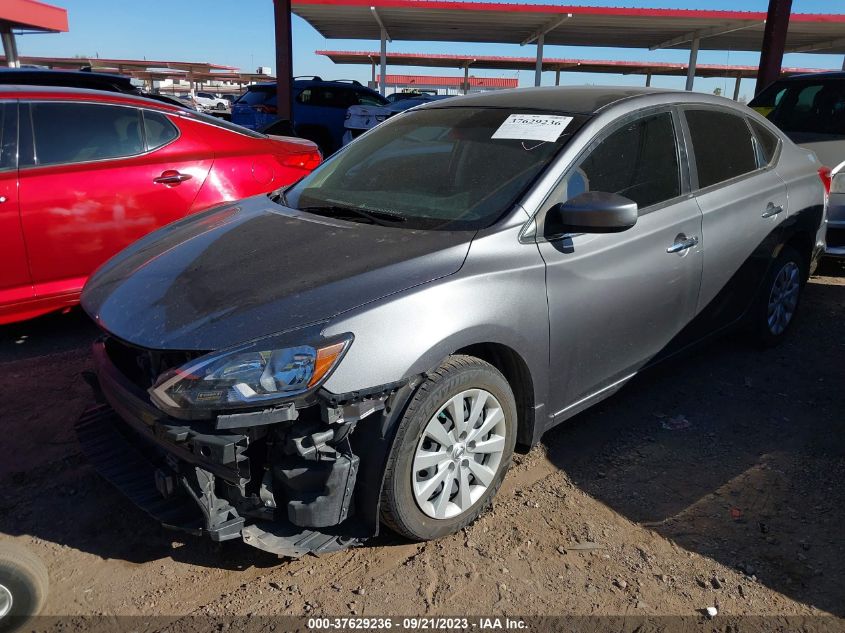 3N1AB7AP8KY265778 Nissan Sentra S 2