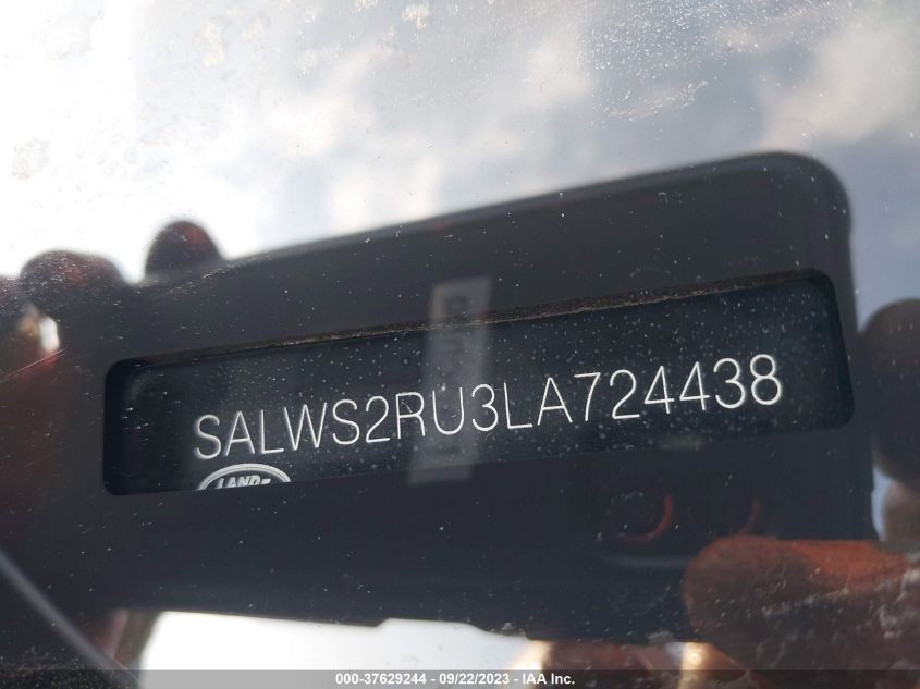 SALWS2RU3LA724438 Land Rover Range Rover Sport HST 9