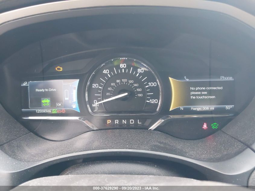 2017 LINCOLN MKZ HYBRID RESERVE - 3LN6L5MU4HR636620