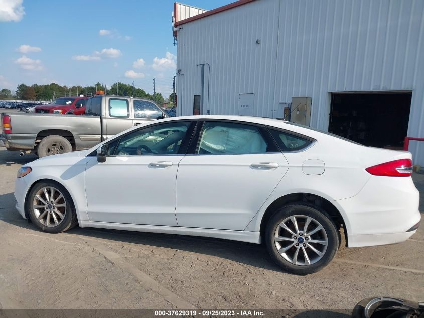 2017 FORD FUSION SE - 3FA6P0H73HR356001