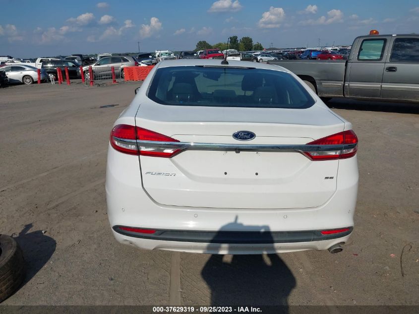 2017 FORD FUSION SE - 3FA6P0H73HR356001