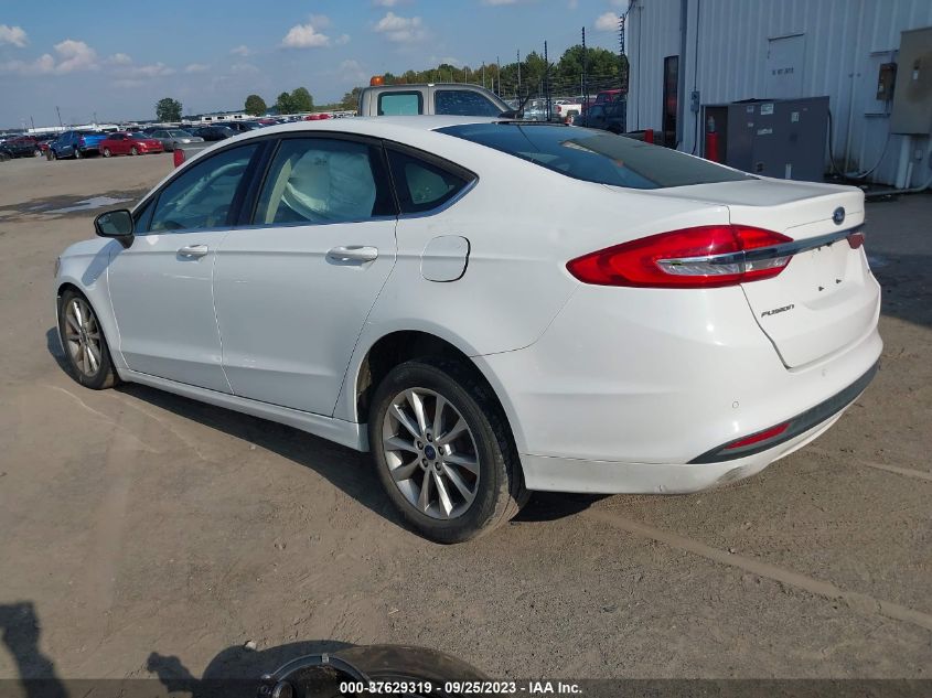 2017 FORD FUSION SE - 3FA6P0H73HR356001