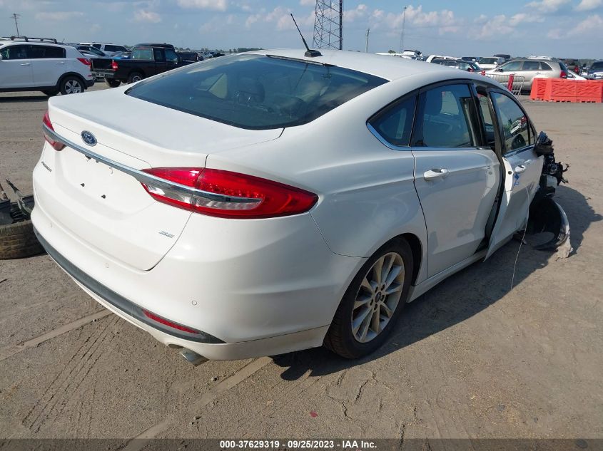 2017 FORD FUSION SE - 3FA6P0H73HR356001