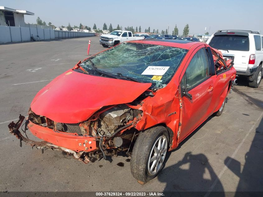 2013 TOYOTA PRIUS C ONE/TWO/THREE/FOUR - JTDKDTB32D1036357