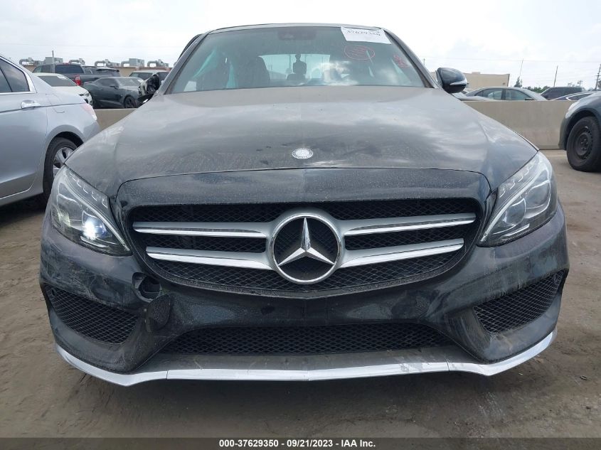 2015 MERCEDES-BENZ C 400 4MATIC - 55SWF6GB5FU034981