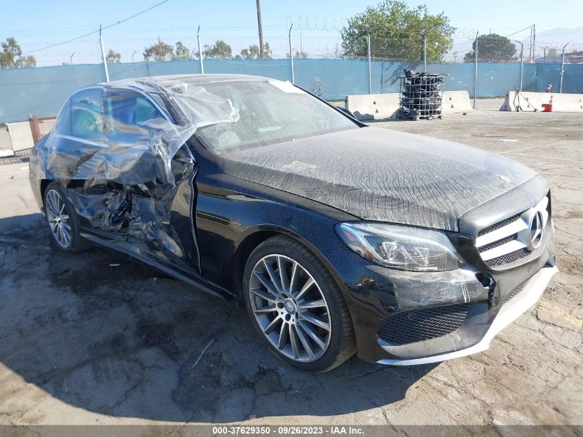 2015 MERCEDES-BENZ C 400 4MATIC - 55SWF6GB5FU034981