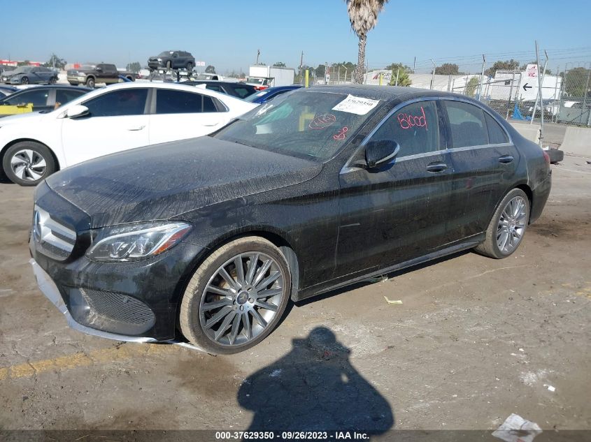 2015 MERCEDES-BENZ C 400 4MATIC 55SWF6GB5FU034981