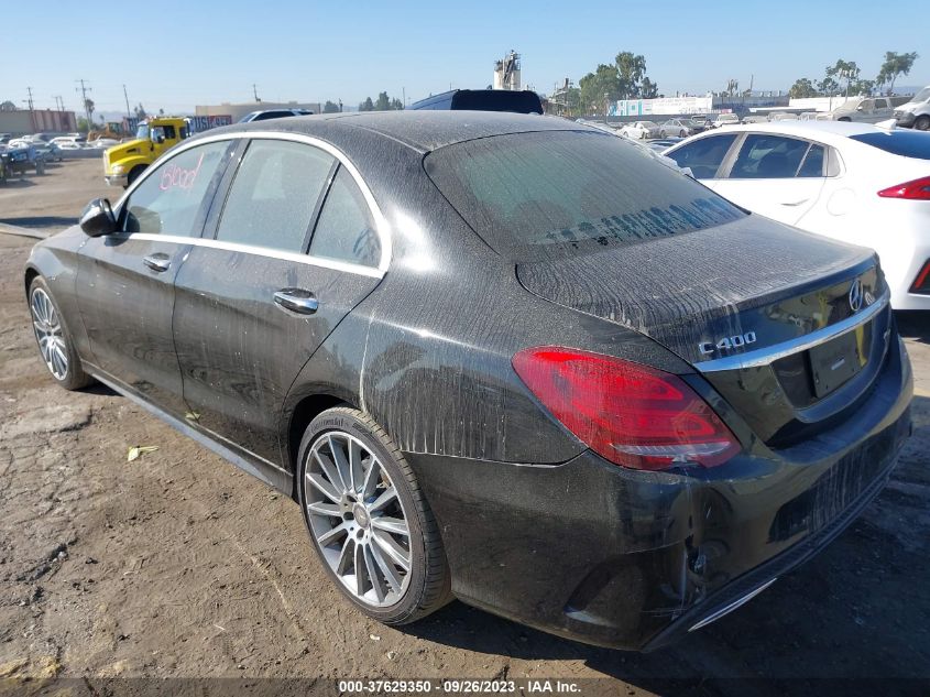 2015 MERCEDES-BENZ C 400 4MATIC 55SWF6GB5FU034981