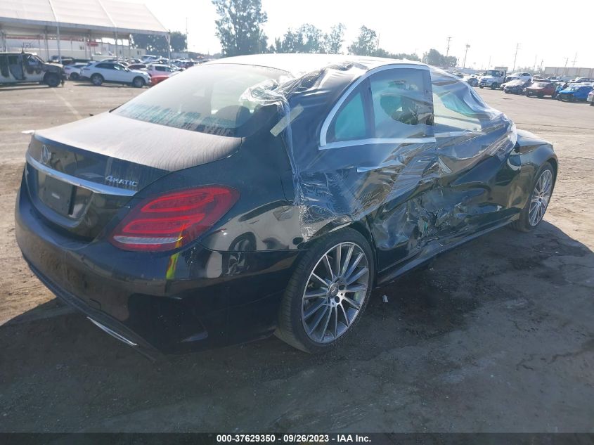 2015 MERCEDES-BENZ C 400 4MATIC - 55SWF6GB5FU034981