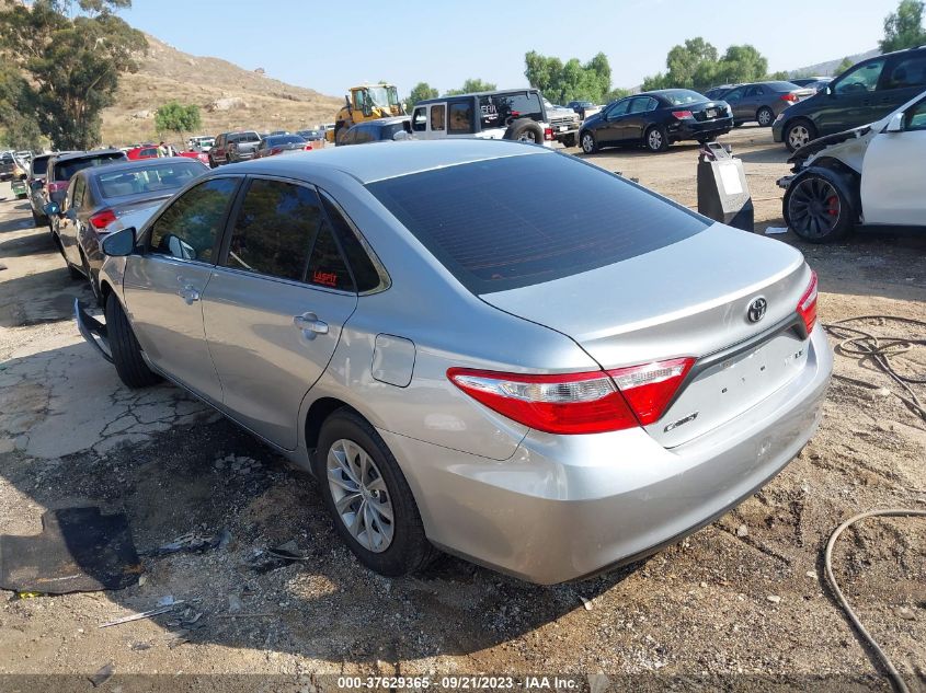 2017 TOYOTA CAMRY XLE/SE/LE/XSE - 4T1BF1FK2HU339395